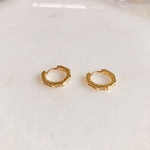 S925 silver hoop earrings